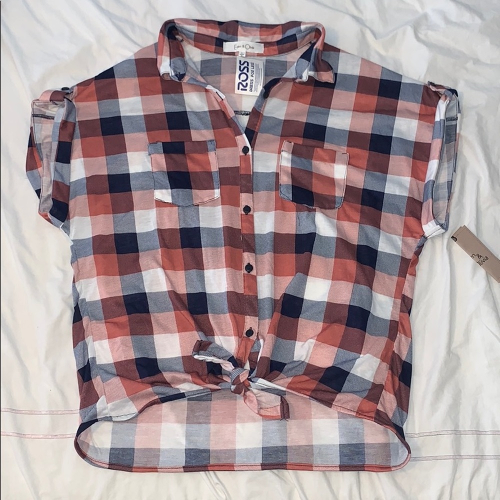 Short Sleeve Flannel